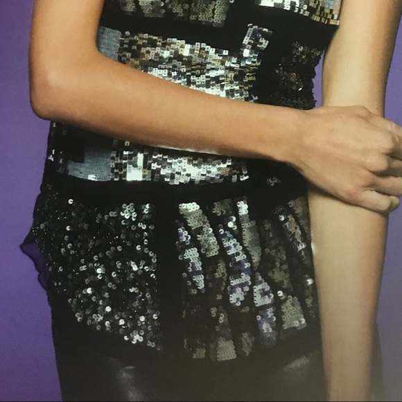 Silk sequins Top - Picture 2 of 2